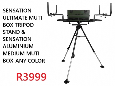 SENSATION ULTIMATE TRIPOD STAND WITH MEDIUM MUTI BOX